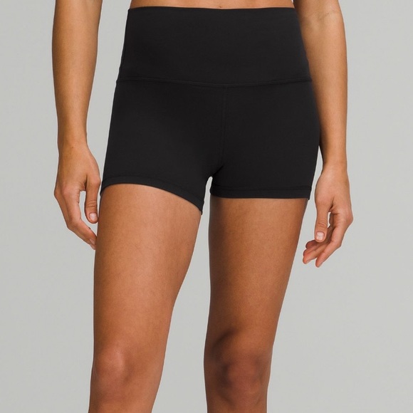 LULULEMON TRUE ALIGN BIKE SHORTS 4” Size 2 4 6  high rise TRUE NAVY Rare 2022 - Picture 6 of 11